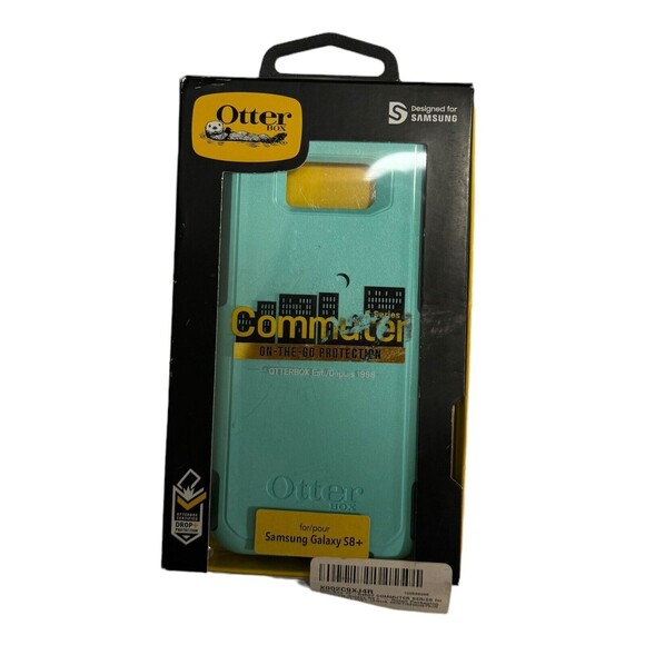 OTTERBOX Commuter Series Case for Samsung Galaxy S8 Plus - AQUA MINT Open Box - Picture 3 of 5